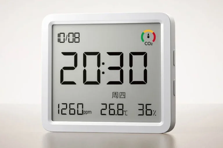 سنسور CO2 شیائومی Mijia Monitor 3 Pro با سنجش دما و رطوبت معرفی شد سنسور CO2 شیائومی Mijia Monitor 3 Pro