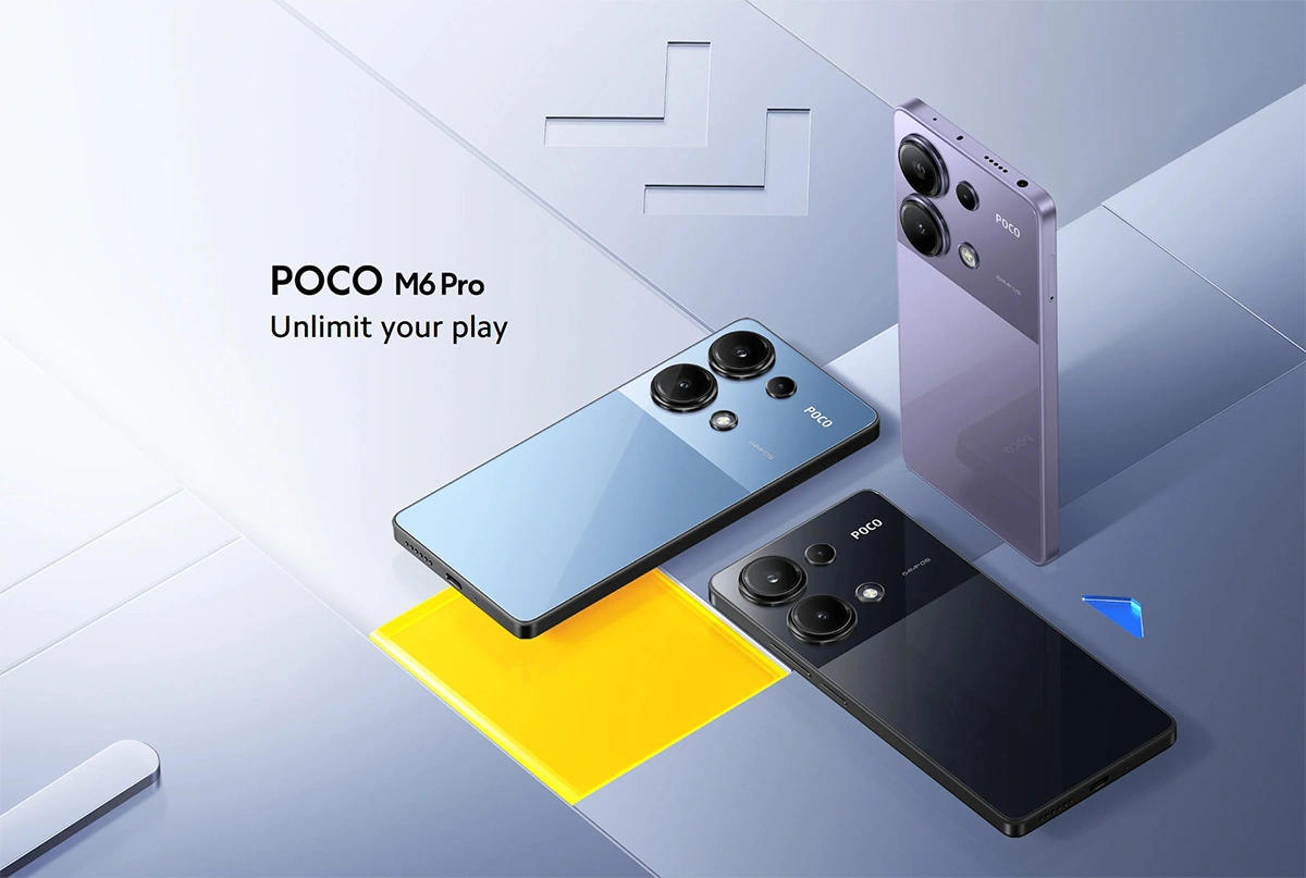 گوشی شیائومی پوکو مدل POCO M6 Pro گوشی شیائومی پوکو مدل POCO M6 Pro