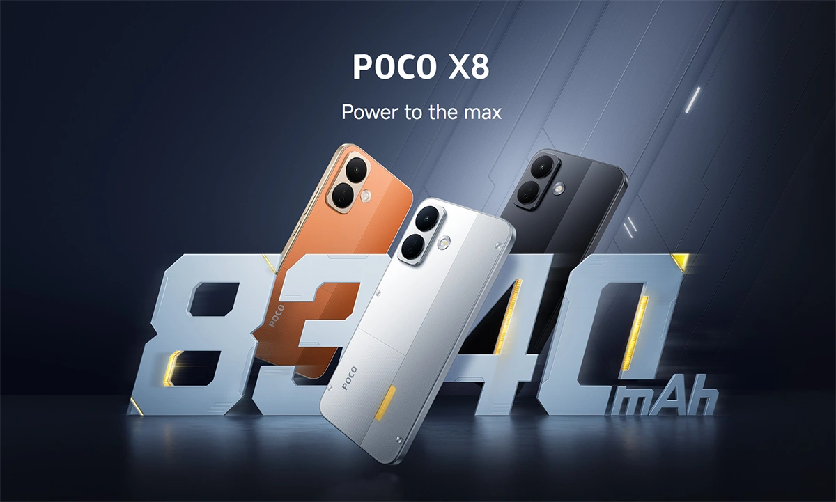 گوشی شیائومی پوکو مدل POCO X8 گوشی شیائومی پوکو مدل POCO X8