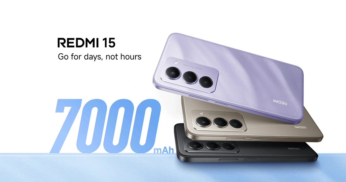 گوشی شیائومی ردمی مدل REDMI 15 گوشی شیائومی ردمی مدل REDMI 15