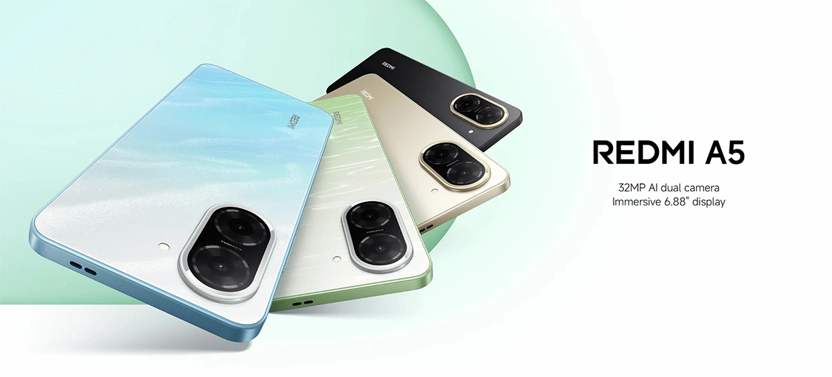 گوشی شیائومی ردمی مدل REDMI A5 گوشی شیائومی ردمی مدل REDMI A5