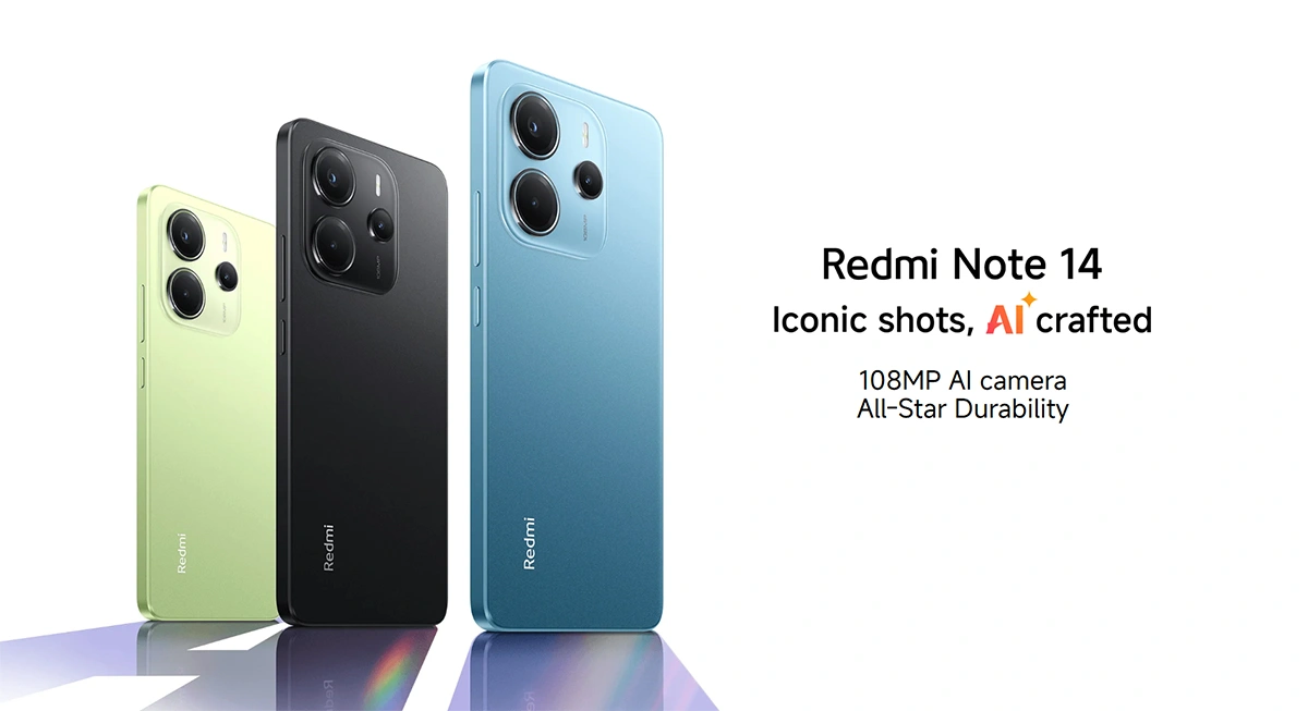 گوشی شیائومی ردمی مدل REDMI Note 14 گوشی شیائومی ردمی مدل REDMI Note 14