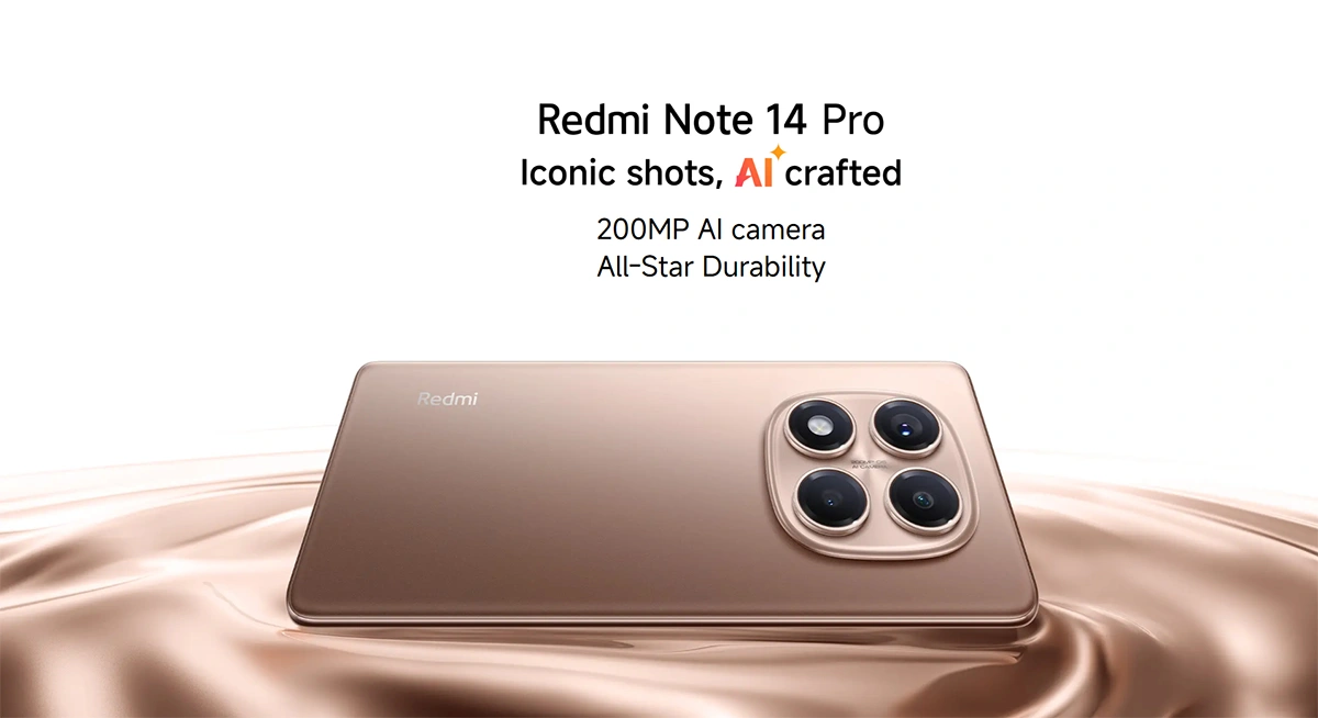 گوشی شیائومی ردمی مدل REDMI Note 14 Pro 4G گوشی شیائومی ردمی مدل REDMI Note 14 Pro 4G