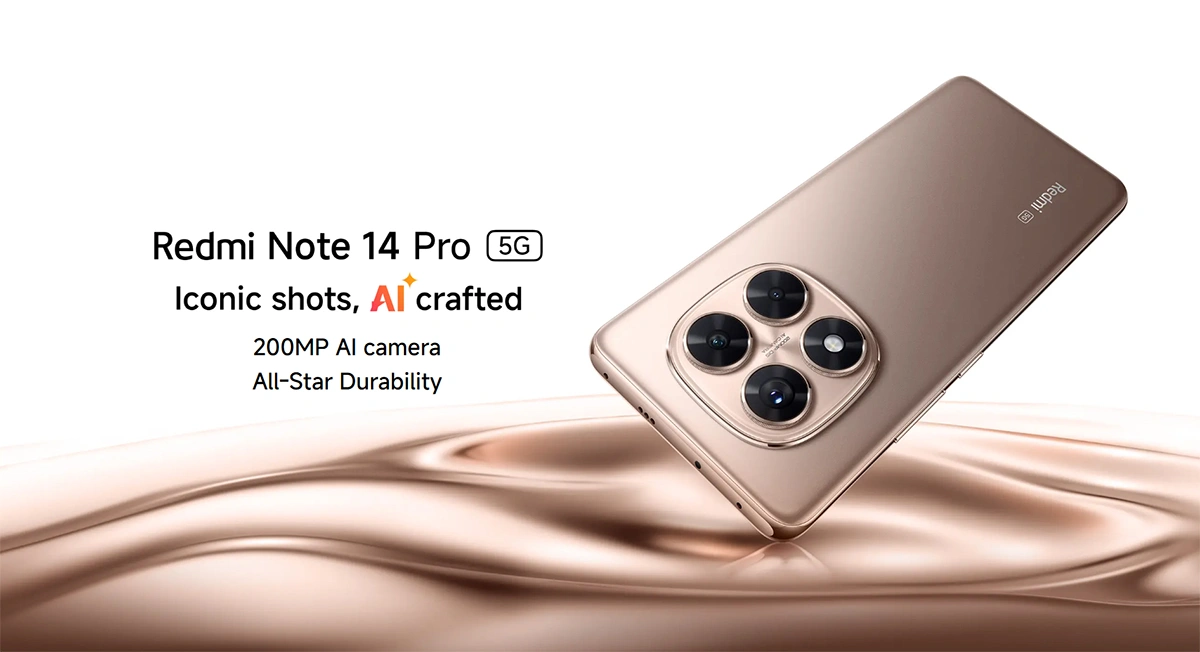 گوشی شیائومی ردمی مدل REDMI Note 14 Pro 5G گوشی شیائومی ردمی مدل REDMI Note 14 Pro 5G