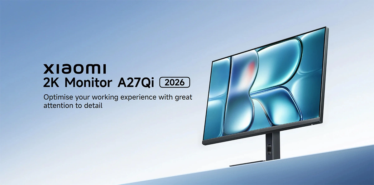 مانیتور 27 اینچ 2K شیائومی مدل Xiaomi 2K Monitor A27Qi 2026 مانیتور 2K شیائومی مدل Xiaomi 2K Monitor A27Qi 2026