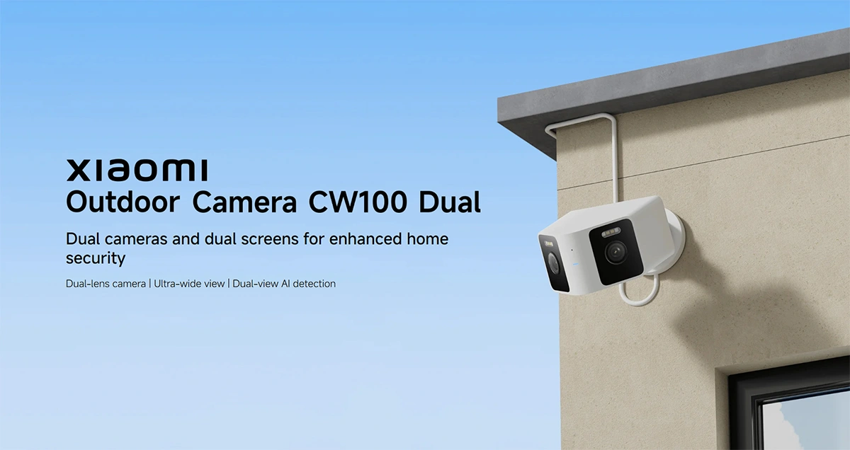 دوربین مداربسته شیائومی مدل Xiaomi Outdoor Camera CW100 Dual دوربین مداربسته شیائومی مدل Xiaomi Outdoor Camera CW100 Dual