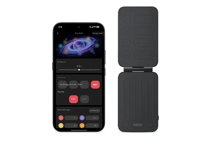 گیتار جیبی Xiaomi Pocket Guitar برای Xiaomi 18 Pro معرفی شد؛ گوشی تبدیل به ساز می شود گیتار جیبی Xiaomi Pocket Guitar برای Xiaomi 18 Pro معرفی شد