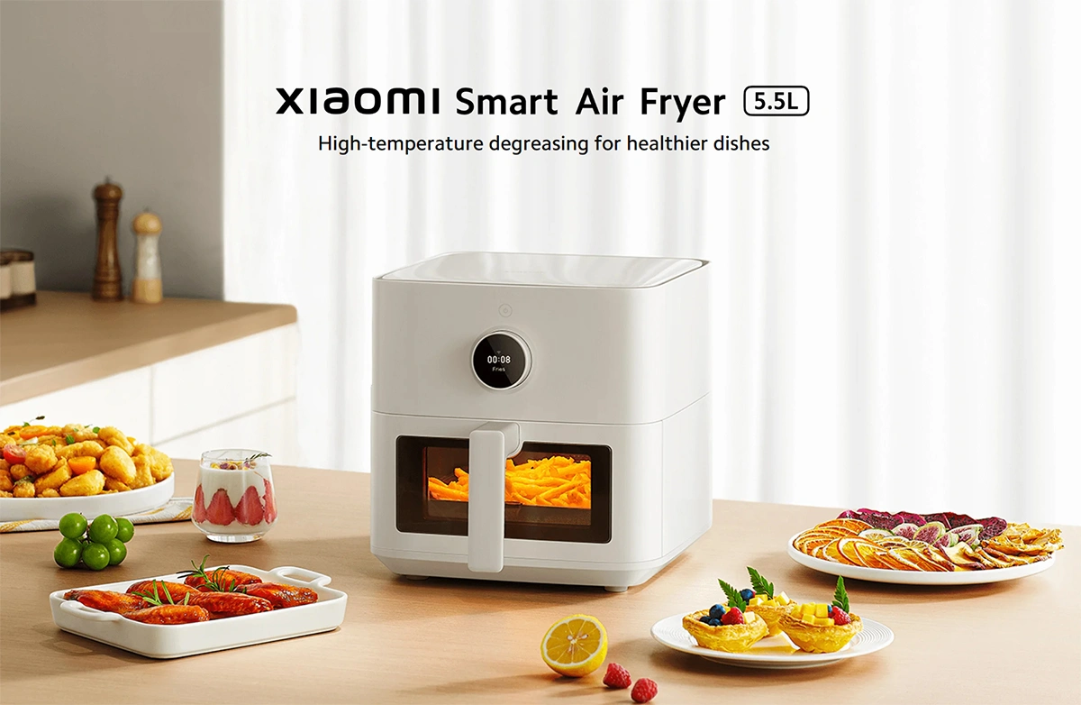 سرخکن بدون روغن شیائومی مدل Xiaomi Smart Air Fryer 5.5L سرخکن بدون روغن شیائومی مدل Xiaomi Smart Air Fryer 5.5L