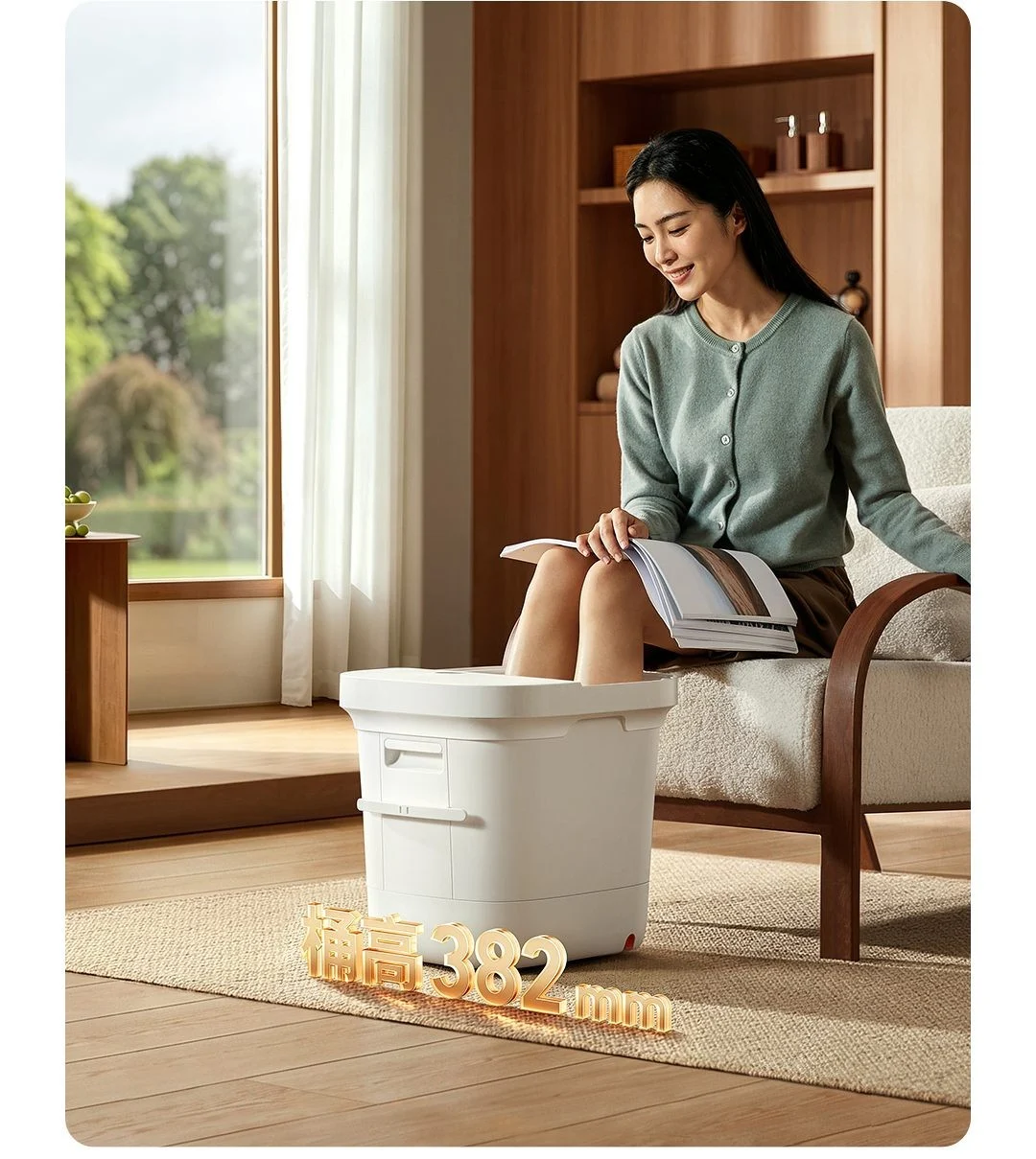 ماساژور پای شیائومی Mijia Sterilizing Foot Bath 2 با UV معرفی شد سیستم UV و ماساژ 3 ناحیهای در ماساژور پای شیائومی Mijia Foot Bath 2