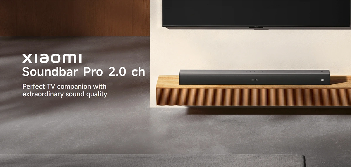 ساندبار شیائومی مدل Xiaomi Soundbar Pro 2.0 ch ساندبار شیائومی مدل Xiaomi Soundbar Pro 2.0 ch
