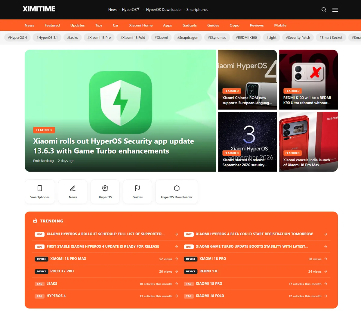 چرا XiaomiTime به XimiTime تغییر نام داد؟ ماجرای اختلاف بر سر نام Xiaomi صفحه اصلی XimiTime پس از تغییر نام XiaomiTime