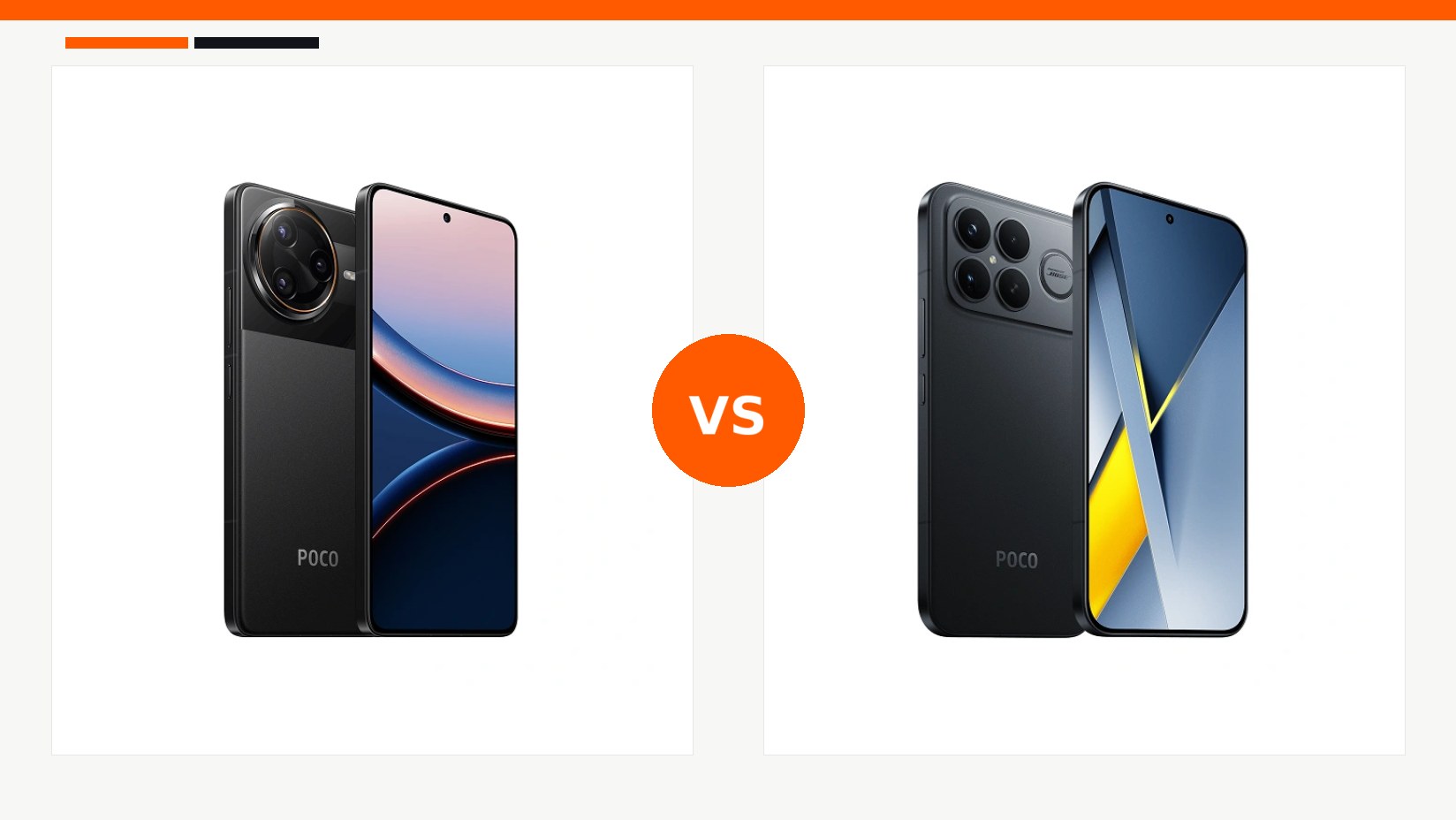 مقایسه گوشی شیائومی پوکو مدل POCO F7 Ultra و گوشی شیائومی پوکو مدل POCO F8 Ultra در شیائومی بازار
