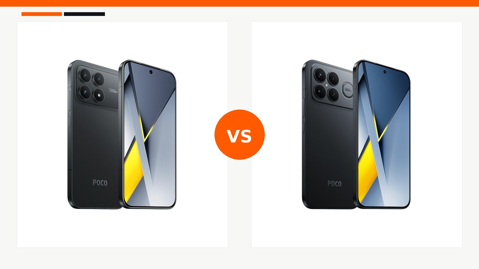 مقایسه گوشی شیائومی پوکو مدل POCO F8 Pro و گوشی شیائومی پوکو مدل POCO F8 Ultra در شیائومی بازار