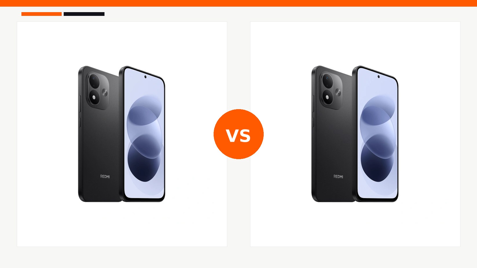 مقایسه گوشی شیائومی ردمی مدل REDMI Note 17 5G و گوشی شیائومی ردمی مدل REDMI Note 17 در شیائومی بازار