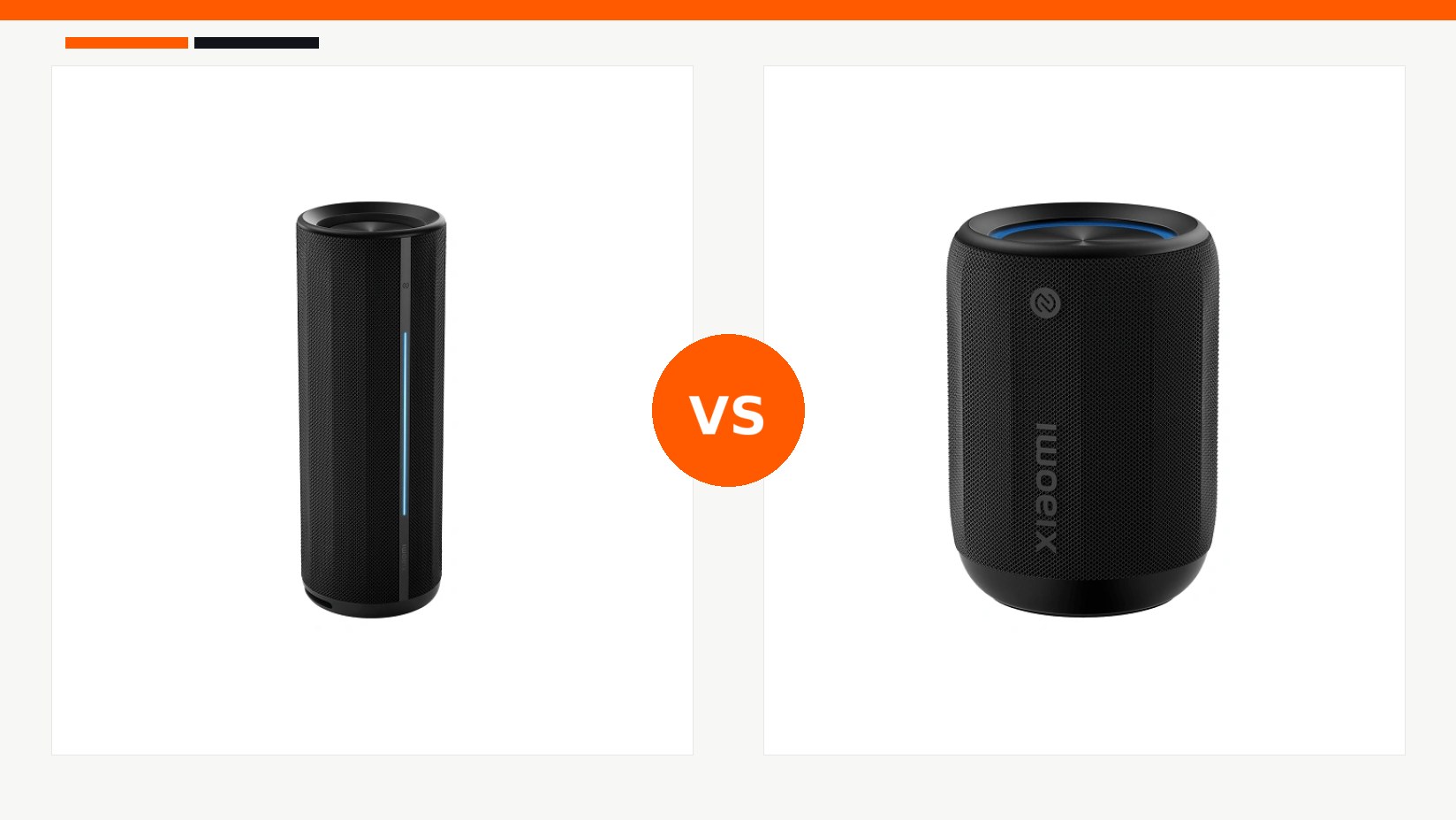 مقایسه اسپیکر شیائومی مدل Xiaomi Bluetooth Speaker و اسپیکر شیائومی مدل Xiaomi Bluetooth Speaker Mini در شیائومی بازار