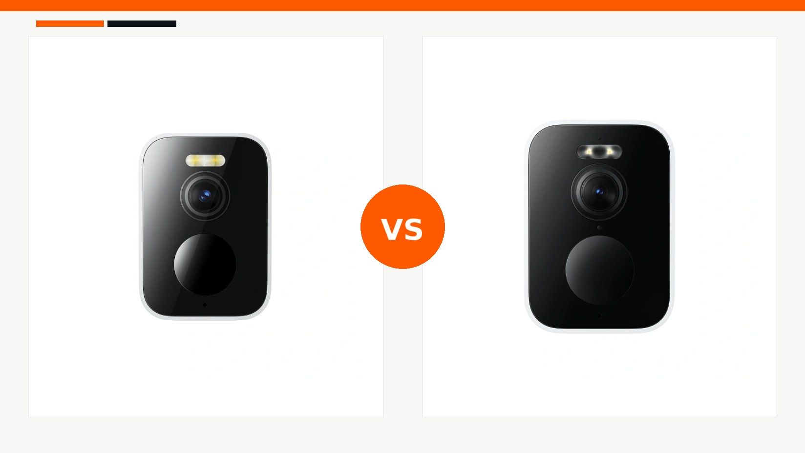 مقایسه دوربین مداربسته شیائومی مدل Xiaomi Outdoor Camera BW300 و دوربین مداربسته شیائومی مدل Xiaomi Outdoor Camera BW500 در شیائومی بازار