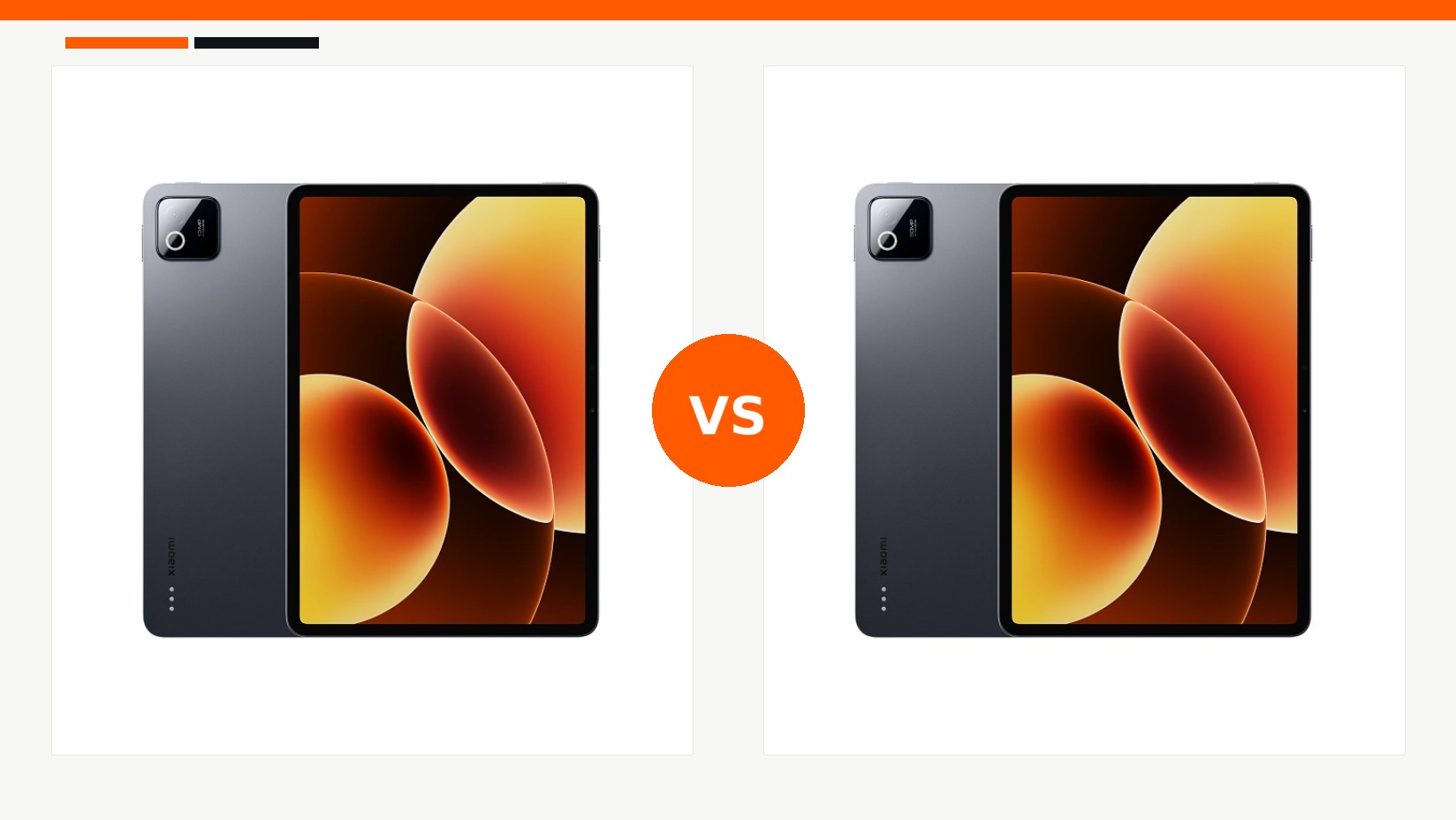 مقایسه تبلت شیائومی مدل Xiaomi Pad 8 و تبلت شیائومی مدل Xiaomi Pad 8 Pro در شیائومی بازار