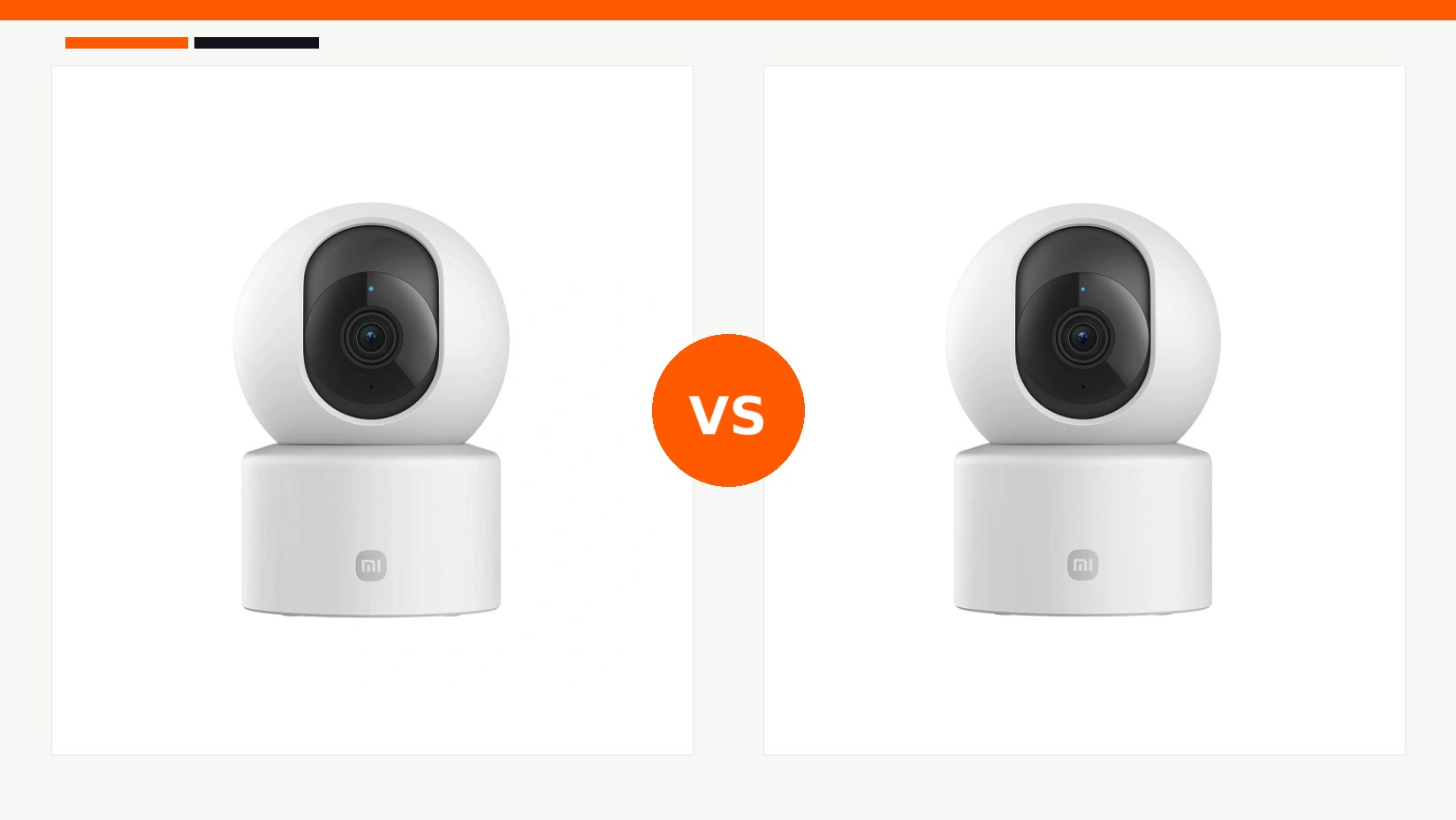 مقایسه دوربین هوشمند شیائومی مدل Xiaomi Smart Camera C201 و دوربین هوشمند شیائومی مدل Xiaomi Smart Camera C301 در شیائومی بازار