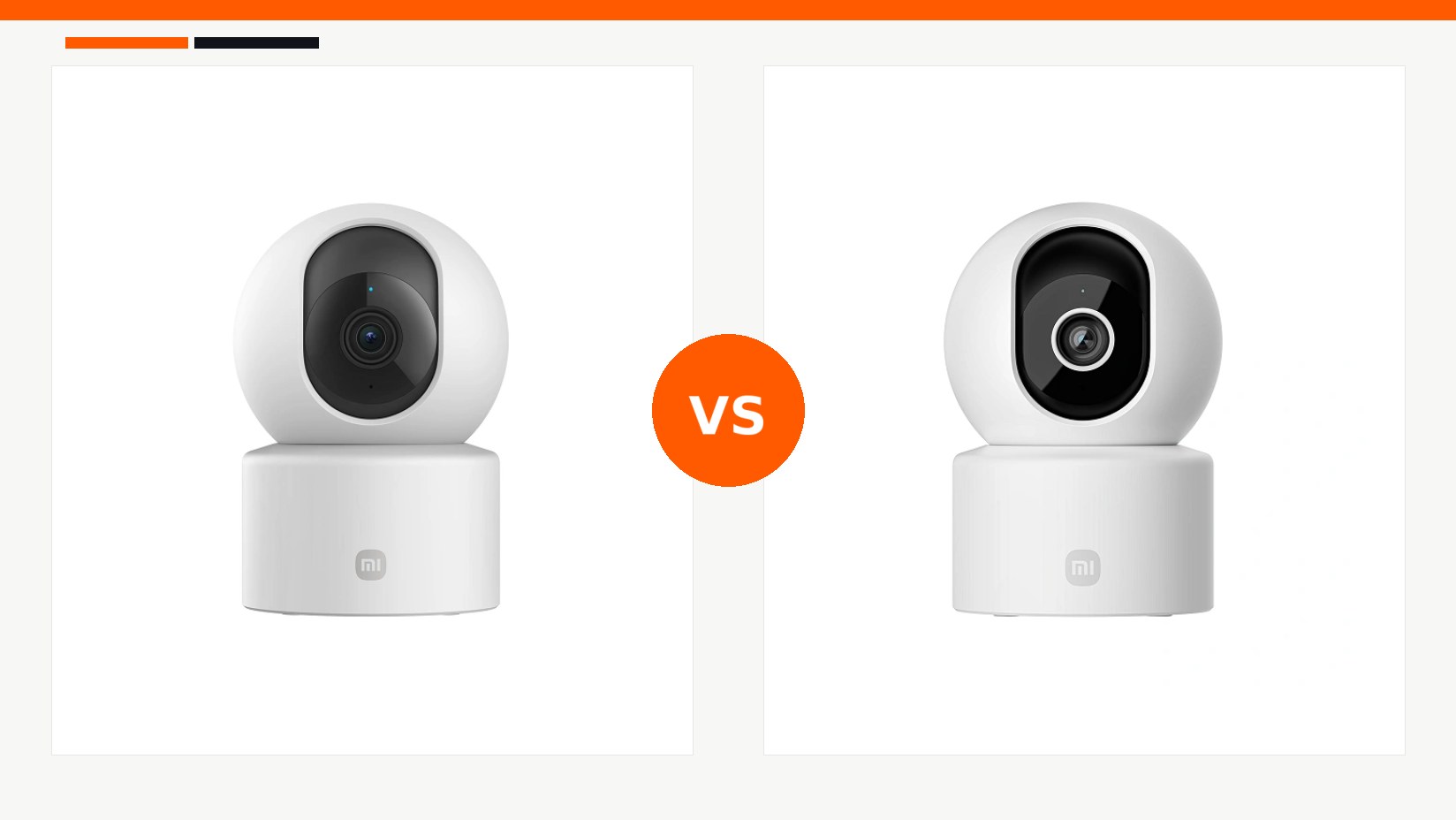 مقایسه دوربین هوشمند شیائومی مدل Xiaomi Smart Camera C301 و دوربین هوشمند شیائومی مدل Xiaomi Smart Camera C302 در شیائومی بازار
