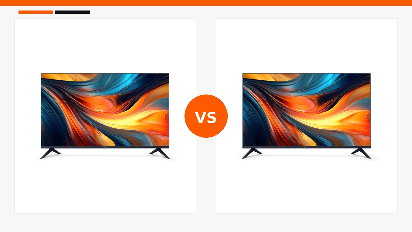 مقایسه تلویزیون 43 اینچ شیائومی مدل Xiaomi TV A 43 2026 و تلویزیون 43 اینچ شیائومی مدل Xiaomi TV A 43 FHD 2026 در شیائومی بازار