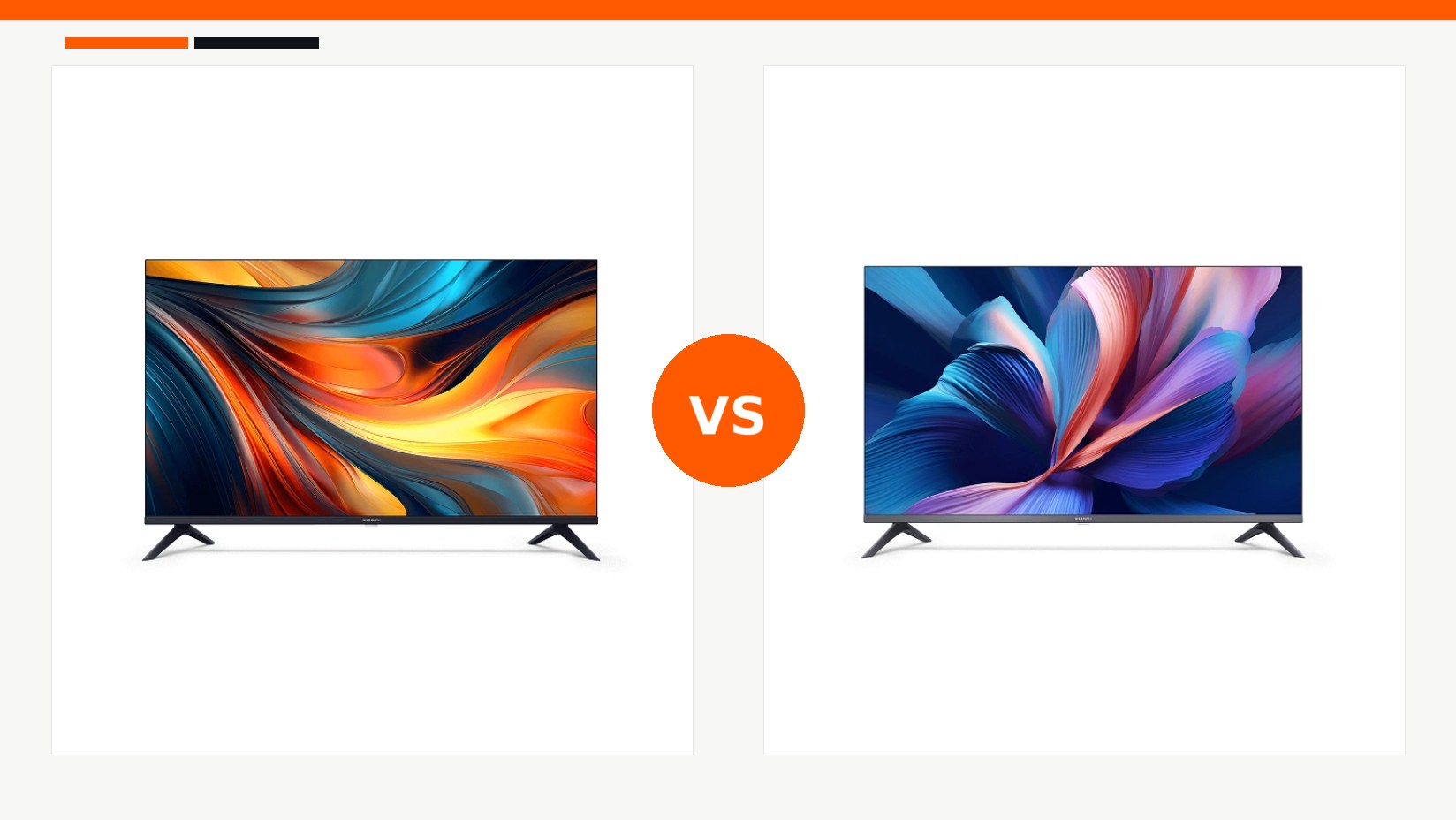 مقایسه تلویزیون 55 اینچ شیائومی مدل Xiaomi TV A 55 2026 و تلویزیون 55 اینچ شیائومی مدل Xiaomi TV A Pro 55 2026 در شیائومی بازار