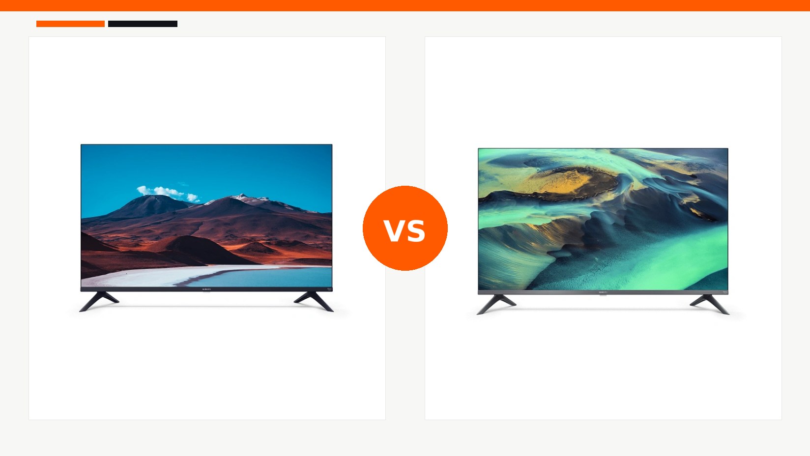 مقایسه تلویزیون 55 اینچ شیائومی مدل Xiaomi TV F 55 2026 و تلویزیون 55 اینچ شیائومی مدل Xiaomi TV F Pro 55 2026 در شیائومی بازار