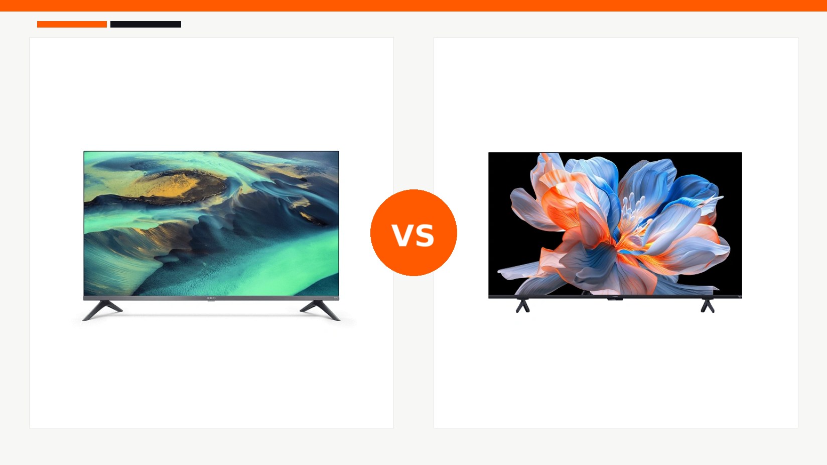 مقایسه تلویزیون 65 اینچ شیائومی مدل Xiaomi TV F Pro 65 2026 و تلویزیون 65 اینچ شیائومی مدل Xiaomi TV FX Mini LED 65 2026 در شیائومی بازار