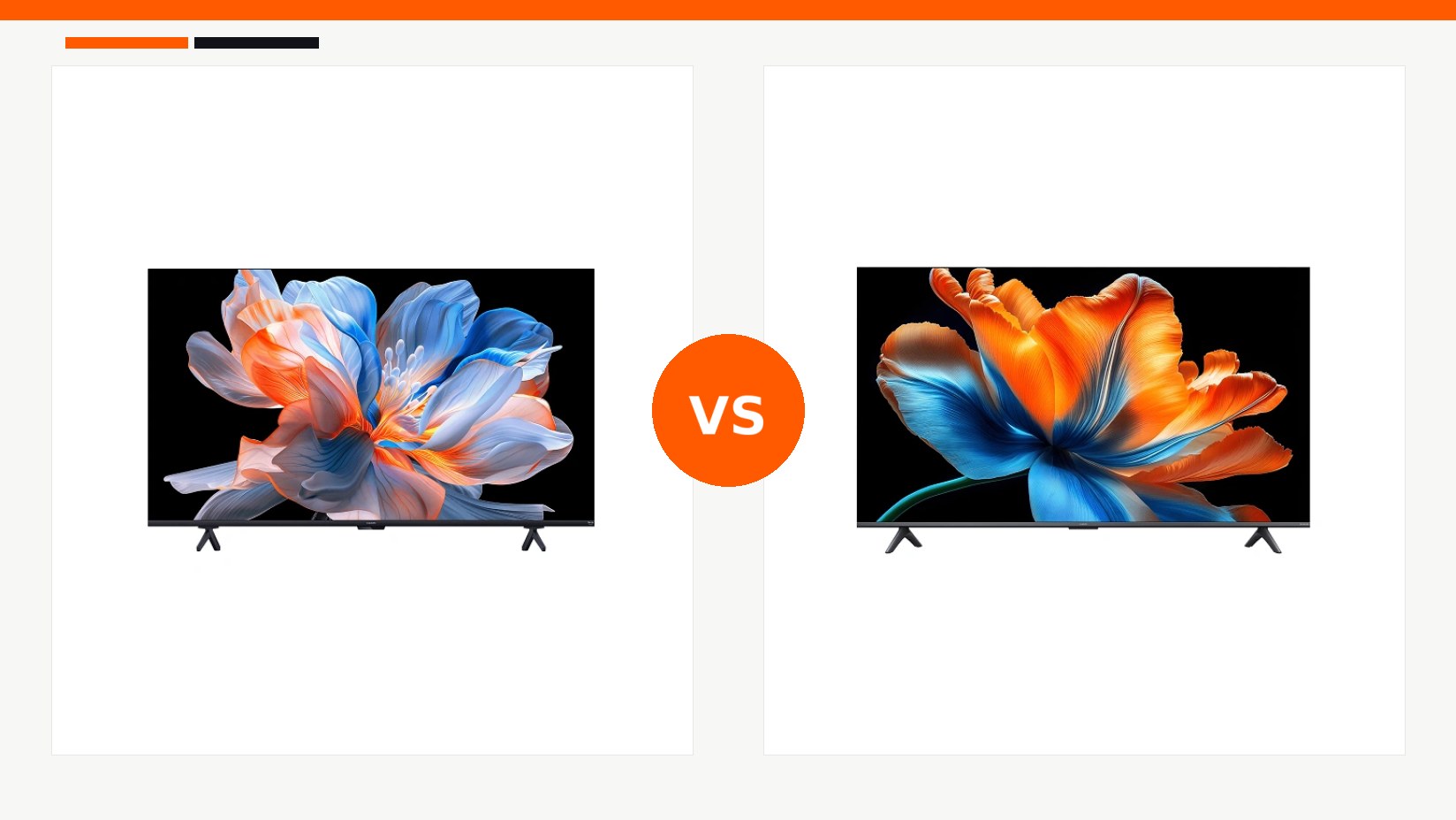 مقایسه تلویزیون 55 اینچ شیائومی مدل Xiaomi TV FX Mini LED 55 2026 و تلویزیون 55 اینچ شیائومی مدل Xiaomi TV S Mini LED 55 2026 در شیائومی بازار