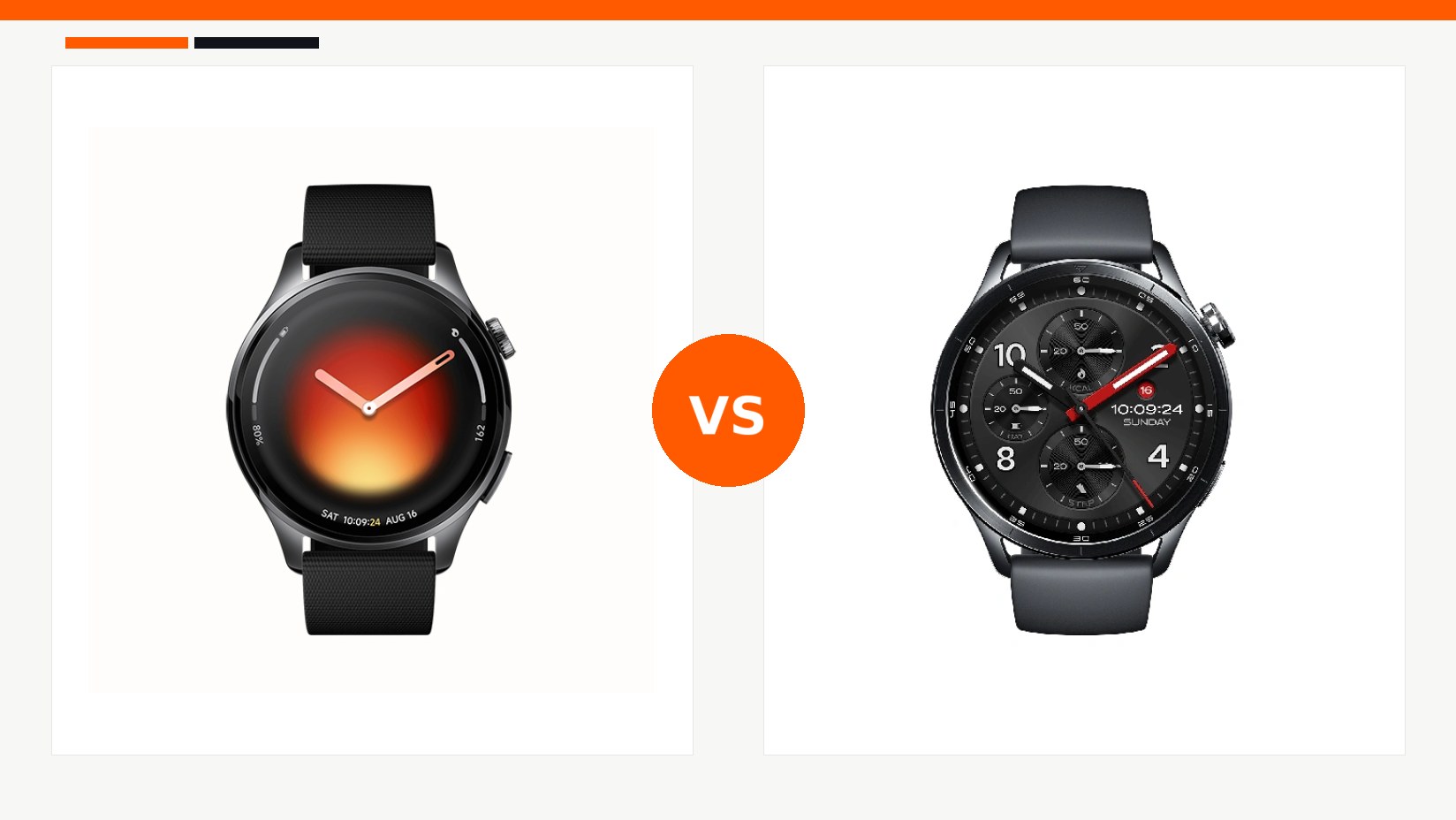 مقایسه ساعت هوشمند شیائومی مدل Xiaomi Watch 5 و ساعت هوشمند شیائومی مدل Xiaomi Watch S5 46mm در شیائومی بازار